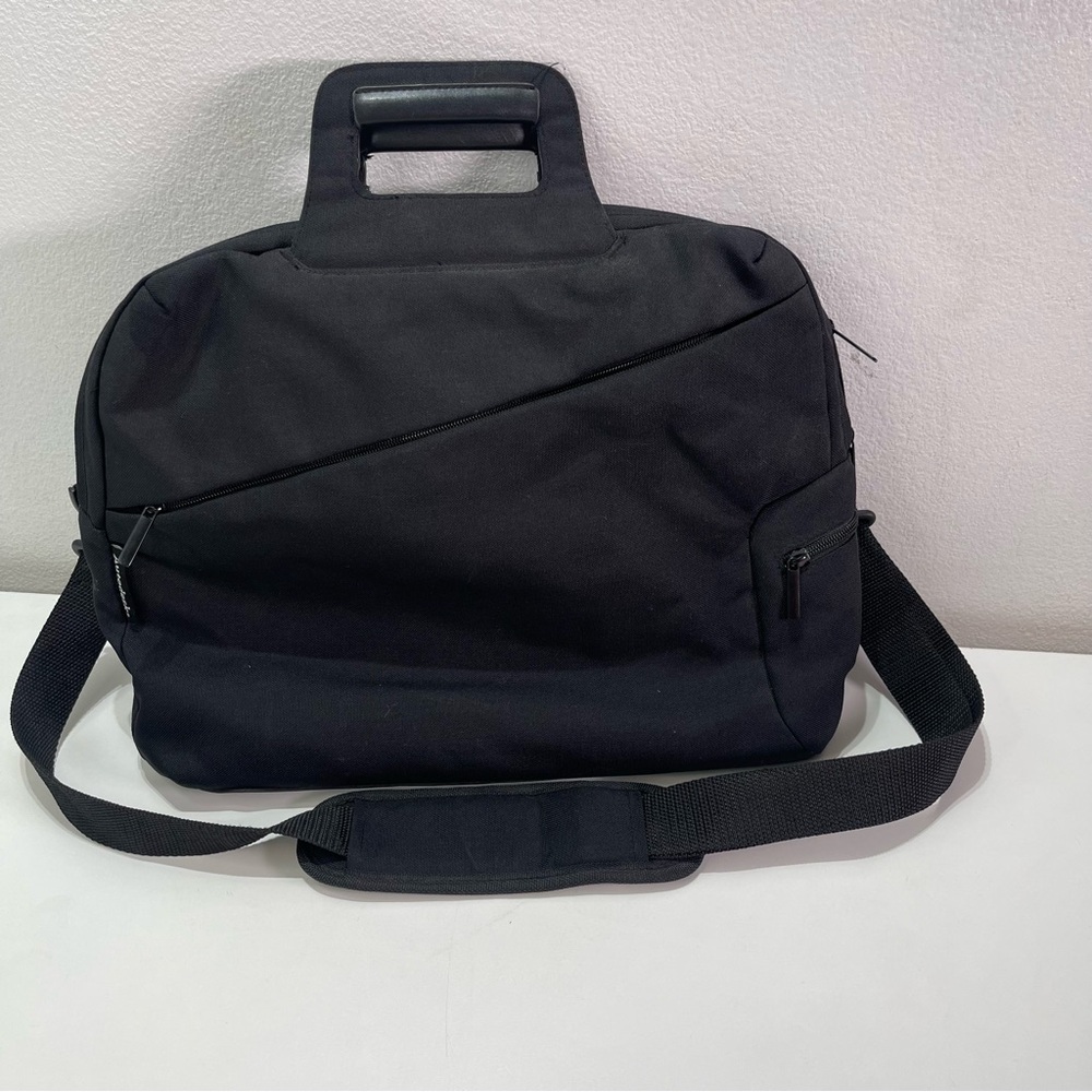 Autodesk Black Messenger Laptop School  Work Travel Bag multi pockets